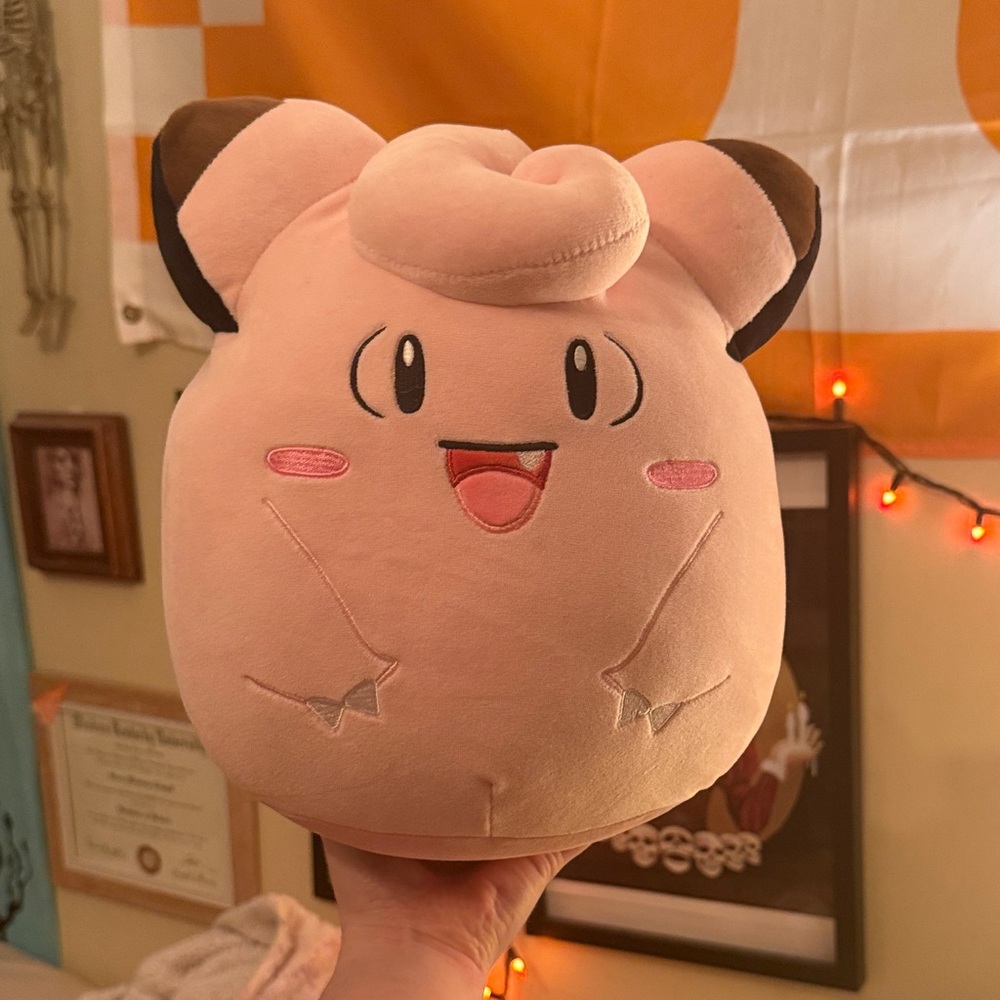 Clefairy Pokémon Squishmallow NWOT